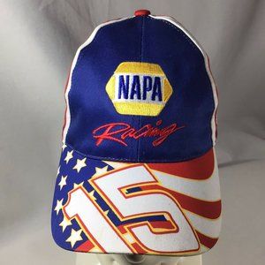 NAPA Racing #15 Nascar Cap Michael WaltrIp Flag